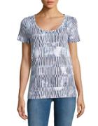 Lord & Taylor Striped Top