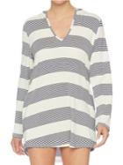 Splendid Fresh Prints Striped Cover-up Tunic