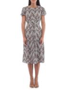 B Collection By Bobeau Carmen Pleated Midi Dress