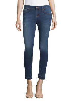 Karl Lagerfeld Paris Released Hem Ankle Skinny Jeans