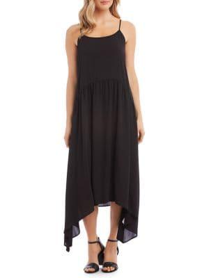 Karen Kane Shirred Maxi Dress
