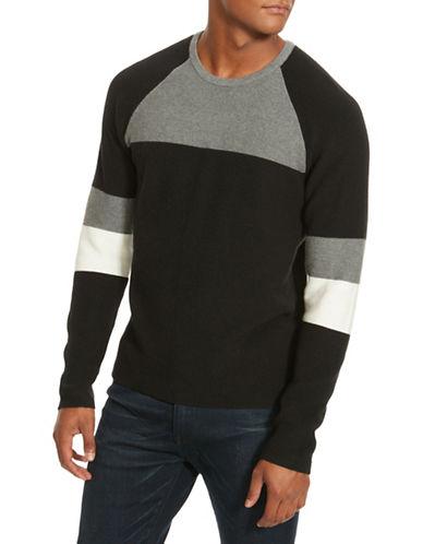 Kenneth Cole New York Colorblock Crewneck Sweater