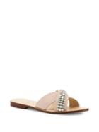 Botkier New York Alana Suede Jeweled Slides