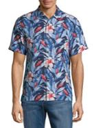 Tommy Bahama Tulum Bloom Camp Silk Button-down Shirt