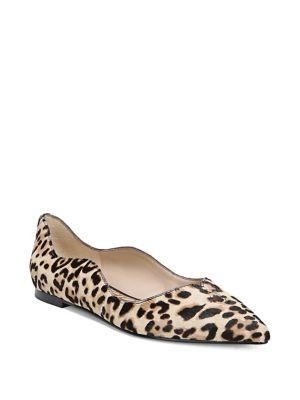Sam Edelman Rosalie Faux Fur Leoppard Ballet Flats