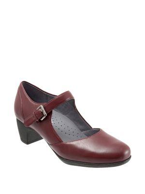 Softwalk Irish Ii Leather Mary Jane Pumps
