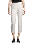 Eileen Fisher Petite Solid Cropped Pants