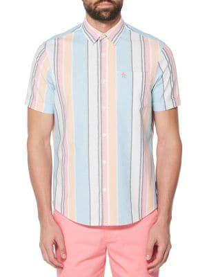 Original Penguin Roadmap Striped Shirt