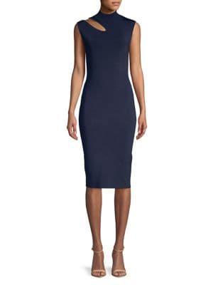Bailey 44 Sleeveless Cutout Sheath Dress