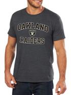 Majestic Oakland Raiders Nfl Heart And Soul Iii Cotton Tee