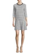 Vero Moda Striped Drop-waist A-line Dress