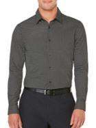 Perry Ellis Diagonal Geo Cotton Button-down Shirt