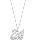 Swarovski Crystal Swan Pendant Necklace