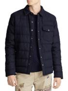 Polo Ralph Lauren Brushed Wool Blend Puffer Jacket
