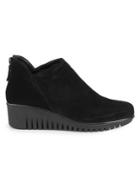 The Flexx Milky Way Leather Wedge Shoes