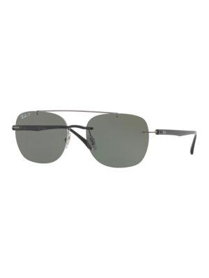 Ray-ban 55mm Square Sunglasses