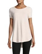Eileen Fisher Knit Blended Organic Cotton Top