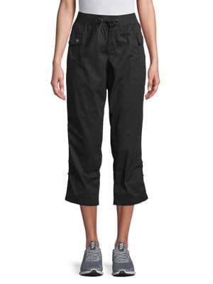 Lord & Taylor Petite Cassie Drawstring Capris