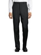 Lauren Ralph Lauren Straight-leg Wool Flat-front Pants