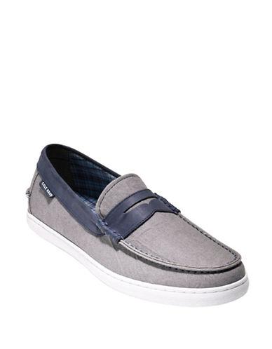 Cole Haan Pinch Weekender Leather-blend Loafers