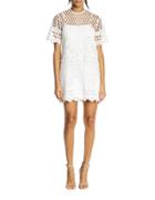 Kendall + Kylie Crochet A-line Dress