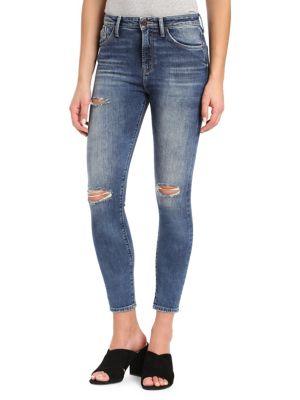 Mavi Lucky Ripped High-rise Jeans