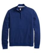 Brooks Brothers Red Fleece Knit Half-zip Sweater