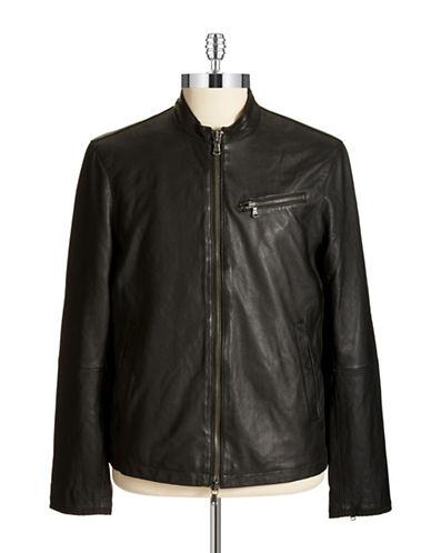 John Varvatos Star U.s.a. Leather Moto Jacket