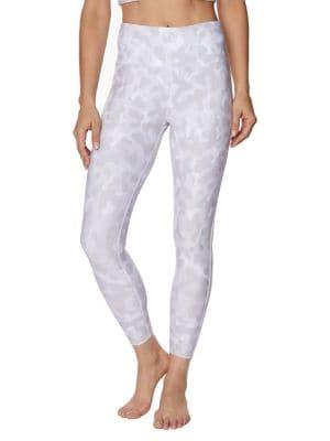 Betsey Johnson Animal-camo Print Leggings