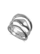 Lucky Brand Malibu Glamping Silvertone Ring