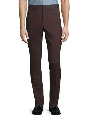 Selected Homme Textured Fashion Straight-leg Pants