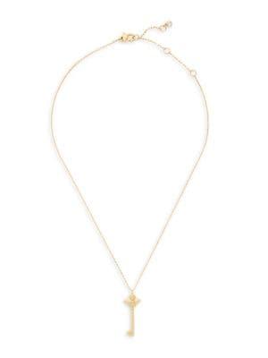 Kate Spade New York Small Legacy Logo Key Pendant Necklace