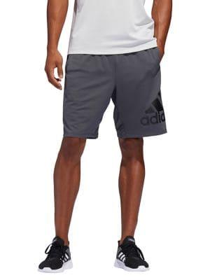 Adidas Climalite Sport Badge Of Sport Jersey Shorts