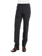 Michael Kors Wool-blend Flat-front Dress Pants
