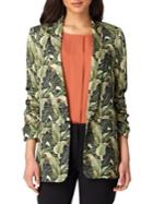 Tahari Arthur S. Levine Petite Floral Leaf Jacket