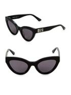 Mcq By Alexander Mcqueen 51mm Cat Eye Sunglasses