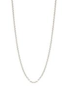 Uno De 50 Silvertone Chain Necklace