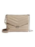 Allsaints Justine Quilted Leather Crossbody Bag