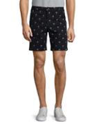 Sovereign Code Printed Cotton-blend Shorts