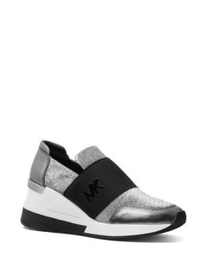 Michael Michael Kors Felix Metallic Sneakers