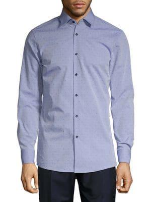 Hugo Mabel Dotted Button-down Shirt