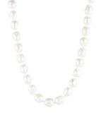 Carolee Rise & Shine Large 4-12mm Freshwater Pearl And Faux Pearl Single Row Necklace