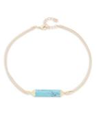 Design Lab Lord & Taylor Geometric Turquoise Corded Choker Necklace