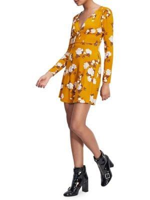 Miss Selfridge Floral-print Sheath Dress