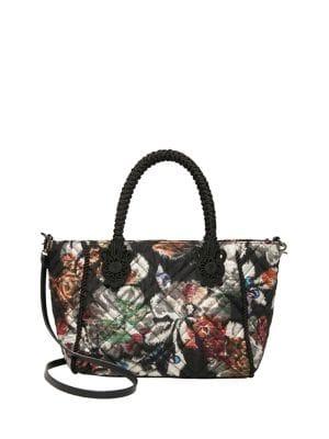 Betsey Johnson Feelin' Groovy Floral Satchel
