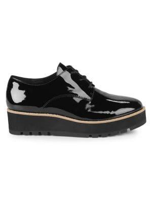 Eileen Fisher Eddy Patent Leather Oxfords