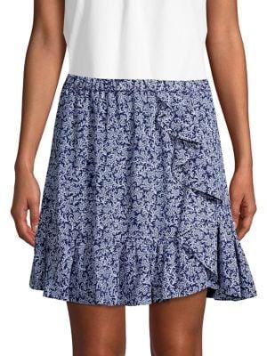 Michael Michael Kors Printed Mini Skirt