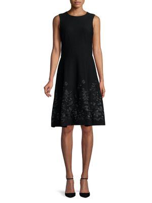 Calvin Klein Floral Skirt A-line Dress