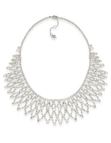 Carolee Crystal Stems Glitz Collar Necklace