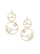 Design Lab Lord & Taylor Stone-accented Geometric Drop Earrings